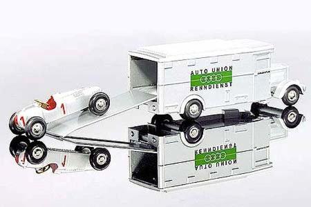 Auto Union Renntransporter von Schuco piccolo in 1:90