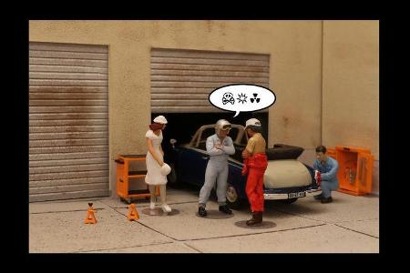 Stop-Motion, Animationsfilm, Ost-Klassiker, Skoda 130 RS, Lada VFTS, Modellautos