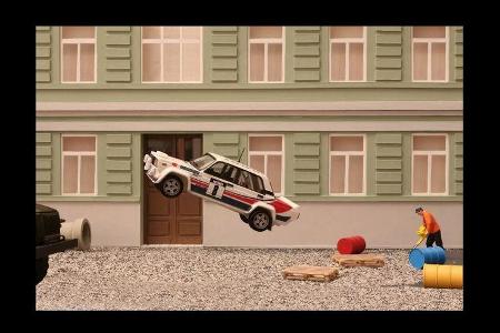 Stop-Motion, Animationsfilm, Ost-Klassiker, Skoda 130 RS, Lada VFTS, Modellautos