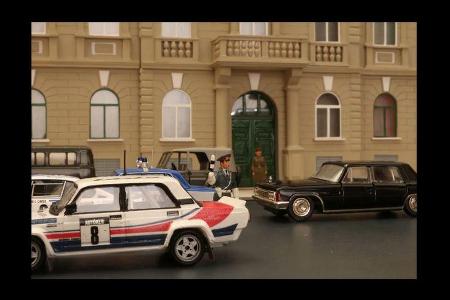 Stop-Motion, Animationsfilm, Ost-Klassiker, Skoda 130 RS, Lada VFTS, Modellautos