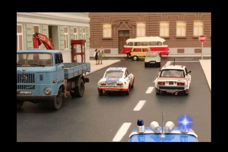 Stop-Motion, Animationsfilm, Ost-Klassiker, Skoda 130 RS, Lada VFTS, Modellautos