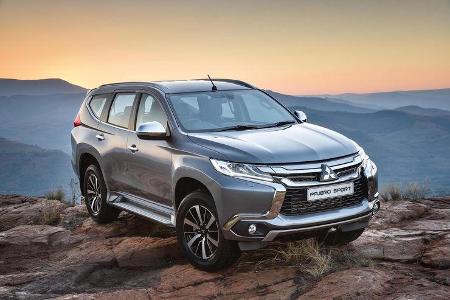 Mitsubishi Pajero Sport 2017 Frontaufnahme