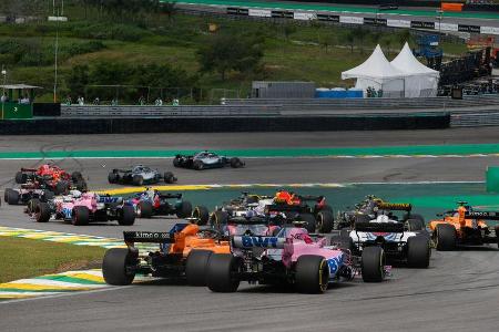 Start - GP Brasilien 2018 - Rennen