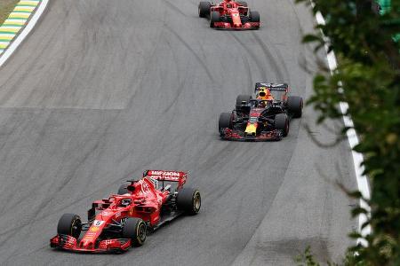 Sebastian Vettel - Ferrari - GP Brasilien 2018 - Rennen