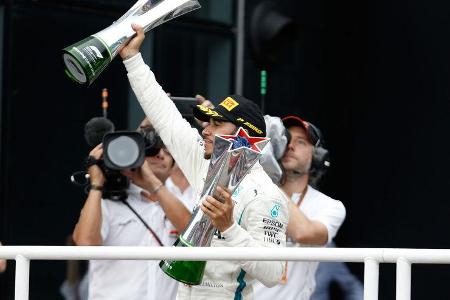 Lewis Hamilton - Mercedes - GP Brasilien 2018 - Rennen