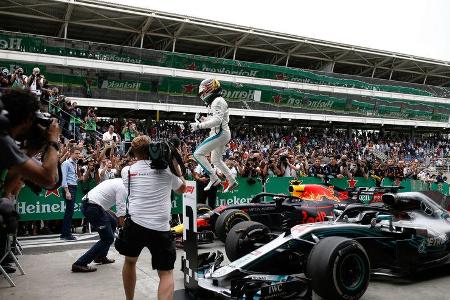 Lewis Hamilton - Mercedes - GP Brasilien 2018 - Rennen