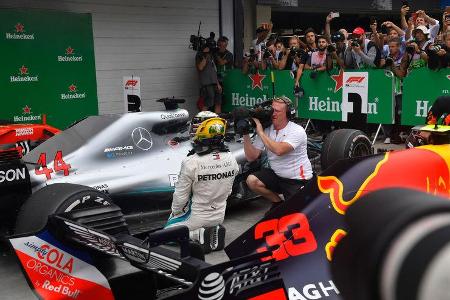 Lewis Hamilton - Mercedes - GP Brasilien 2018 - Rennen