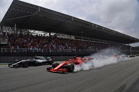 Sebastian Vettel - Ferrari - GP Brasilien 2018 - Rennen