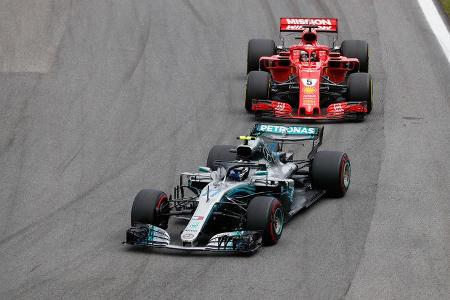 Valtteri Bottas - Mercedes - GP Brasilien 2018 - Rennen