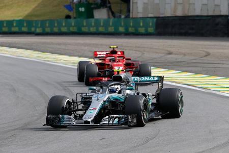 Valtteri Bottas - Mercedes - GP Brasilien 2018 - Rennen