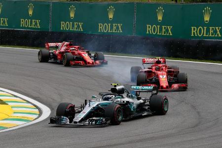 Valtteri Bottas - Mercedes - GP Brasilien 2018 - Rennen