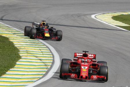 Sebastian Vettel - Ferrari - GP Brasilien 2018 - Rennen