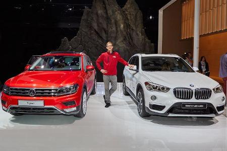 BMW X1 2015, VW Tiguan 2016