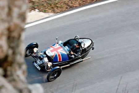 Morgan Threewheeler, von oben