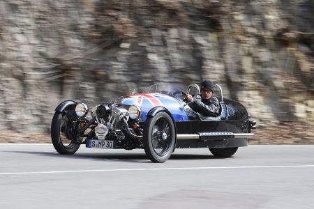 Morgan Threewheeler, Seitenansicht