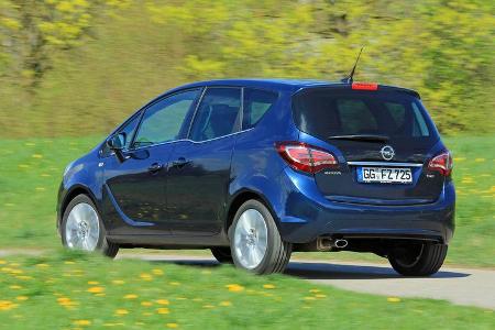 Opel Meriva 1.6 CDTI, Heckansicht