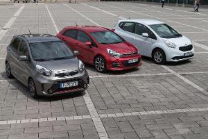 Kia Picanto, Kia Rio, Kia Venga