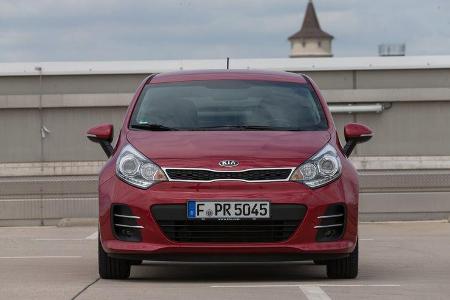 Kia Rio 1.4 CVVT, Frontansicht