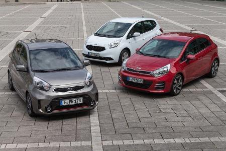 Kia Picanto 1.2 CVVT, Kia Rio 1.4 CVVT, Kia Venga 1.4 CVVT
