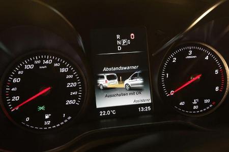 Mercedes V 250 Bluetec, Rundinstrumente