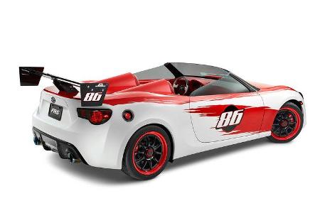Cartel Speedster Scion FR-S Concept Toyota FT 86 Cabrio