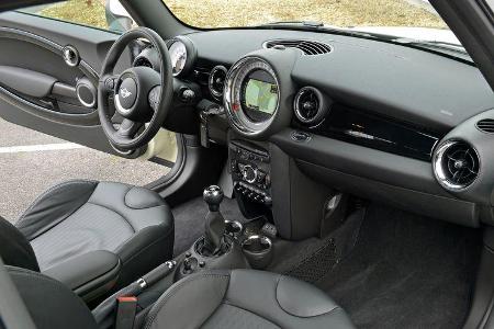 Mini Cooper D Clubvan, Fahrersitz, Cockpit