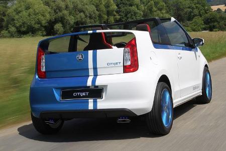 Skoda Citijet, Heckansicht