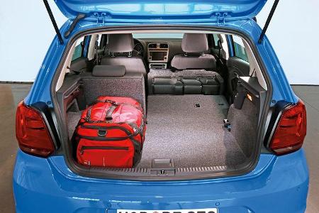 VW Polo, Kofferraum