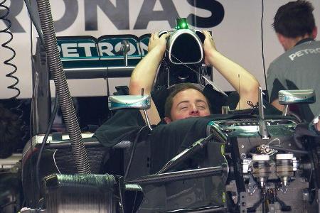 Mercedes - Formel 1 - GP China - Shanghai - 17. April 2014