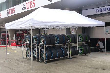 Pirelli-Reifen - Formel 1 - GP China - Shanghai - 17. April 2014