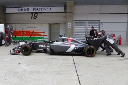 Sauber - Formel 1 - GP China - Shanghai - 17. April 2014