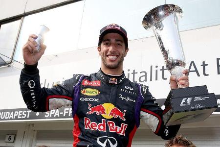 Daniel Ricciardo - Red Bull - Formel 1 - GP Ungarn - 27. Juli 2014