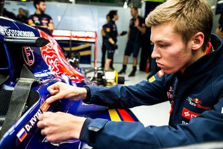 Daniil Kvyat - Jules Bianchi-Tribute - GP Russland 2014
