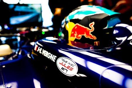 Jean-Eric Vergne - Jules Bianchi-Tribute - GP Russland 2014