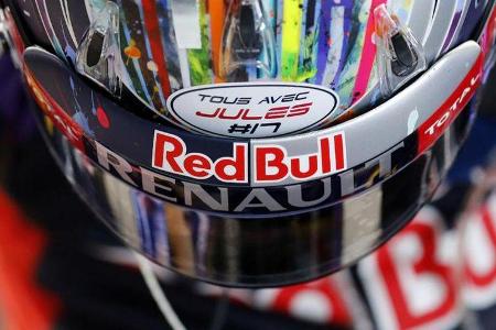 Sebastian Vettel - Jules Bianchi-Tribute - GP Russland 2014