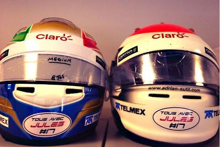 Sauber - Jules Bianchi-Tribute - GP Russland 2014