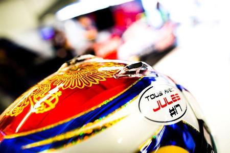 Daniil Kvyat - Jules Bianchi-Tribute - GP Russland 2014