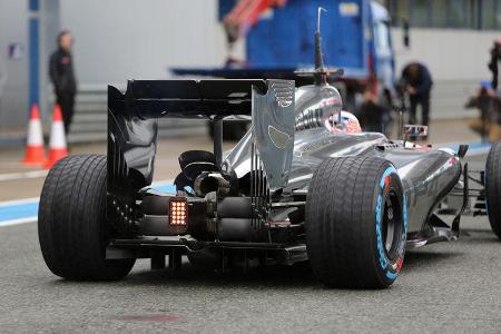 Jenson Button - McLaren - Formel 1 - Test - Jerez - 29. Januar 2014