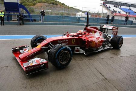 Kimi Räikkönen - Ferrari - Formel 1 - Test - Jerez - 29. Januar 2014