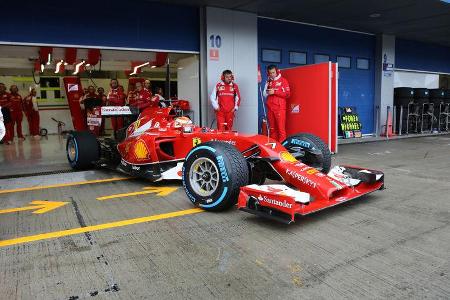 Kimi Räikkönen - Ferrari - Formel 1 - Test - Jerez - 29. Januar 2014