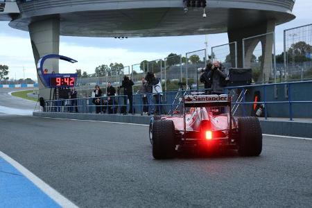 Kimi Räikkönen - Ferrari - Formel 1 - Test - Jerez - 29. Januar 2014