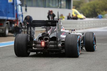 Jenson Button - McLaren - Formel 1 - Test - Jerez - 29. Januar 2014