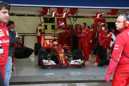Kimi Räikkönen - Ferrari - Formel 1 - Test - Jerez - 29. Januar 2014
