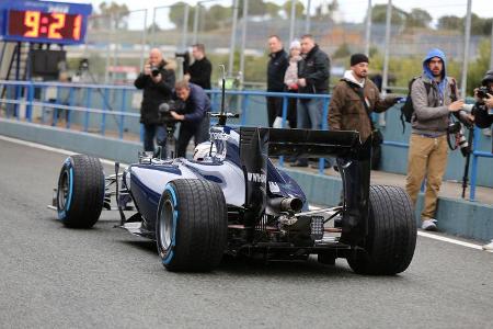 Valtteri Bottas - Williams - Formel 1 - Test - Jerez - 29. Januar 2014
