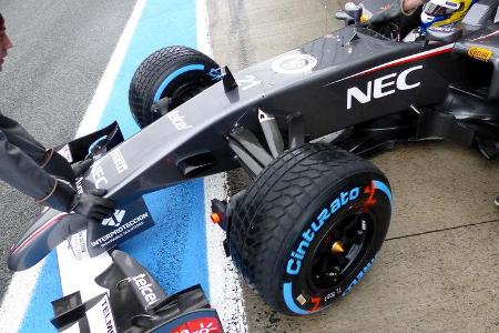 Esteban Gutierrez - Sauber - Formel 1 - Test - Jerez - 29. Januar 2014
