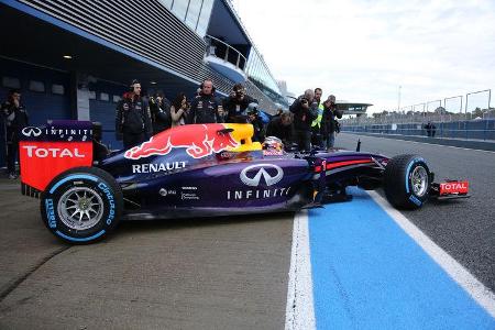 Sebastian Vettel - Red Bull - Formel 1 - Test - Jerez - 29. Januar 2014