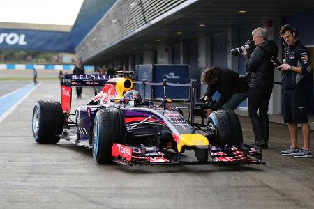 Sebastian Vettel - Red Bull - Formel 1 - Test - Jerez - 29. Januar 2014