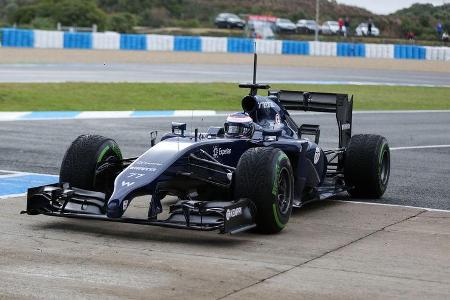 Valtteri Bottas - Williams - Formel 1 - Test - Jerez - 29. Januar 2014