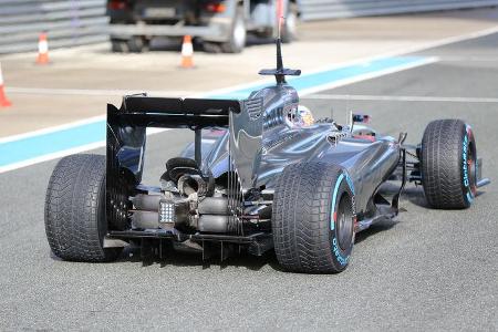 Jenson Button - McLaren - Formel 1 - Test - Jerez - 29. Januar 2014