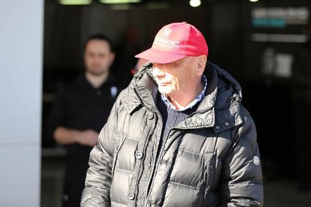 Niki Lauda - Mercedes - Formel 1 - Test - Jerez - 29. Januar 2014